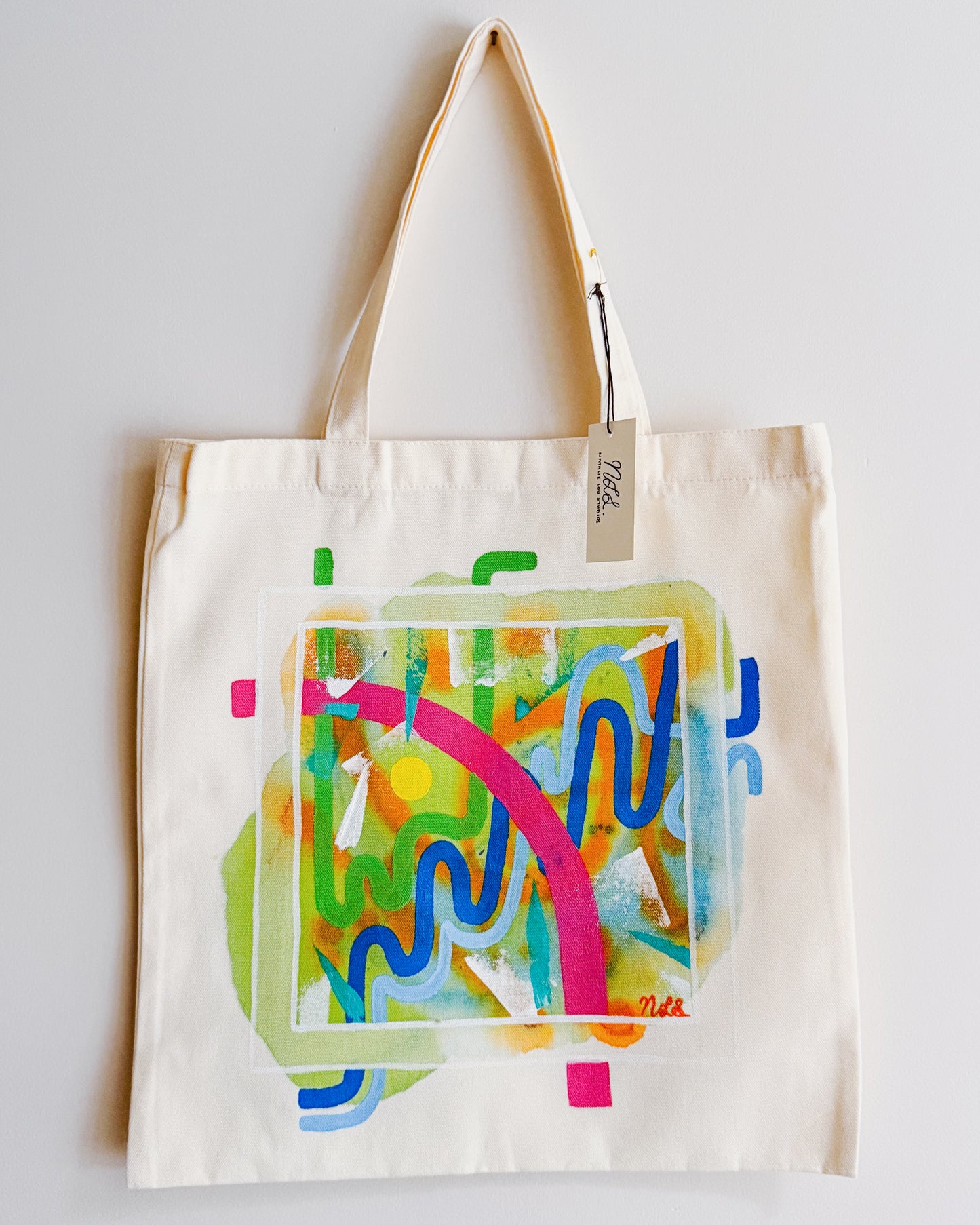 Original Hand Painted Tote - Vancity Summer