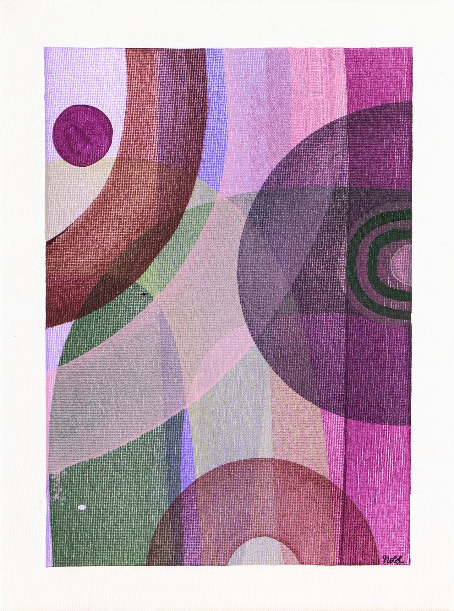 Original "More Than The Birds and Lilies" 9x12 painting